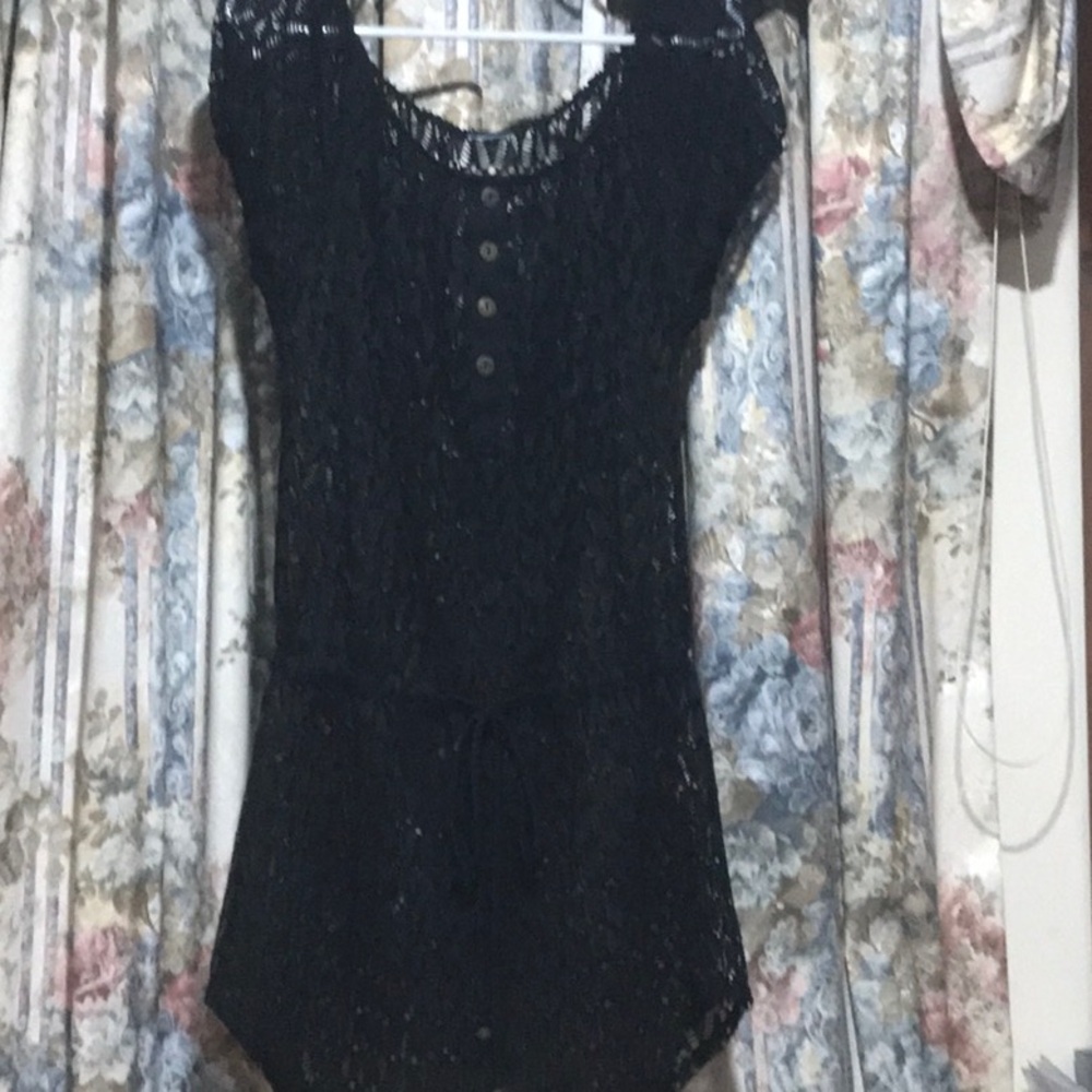 Dotti Beach black swimsuit cover-up